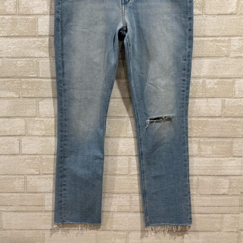 MOTHER THE MID RISE DAZZLER ANKLE FRAY KEANS - Hopeless Romantic - Size - 32 - Picture 3 of 12